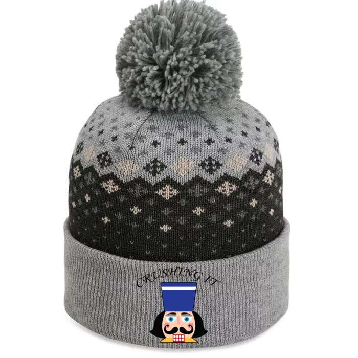 Crushing It! Nutcracker Christmas The Baniff Cuffed Pom Beanie