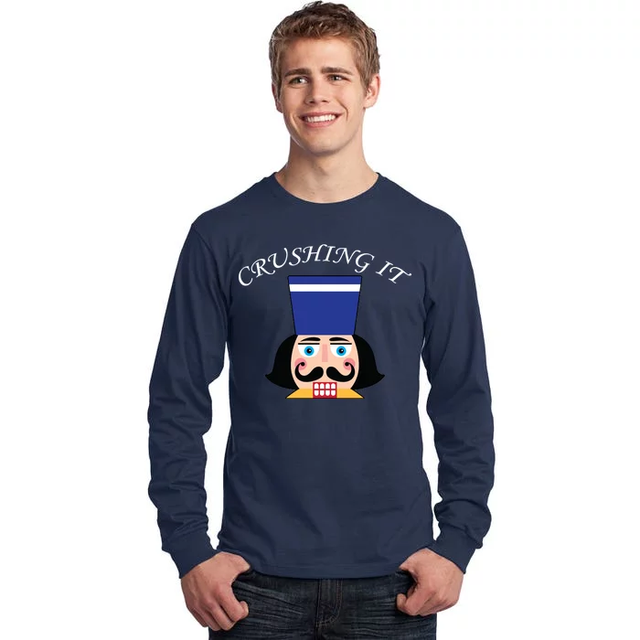 Crushing It! Nutcracker Christmas Tall Long Sleeve T-Shirt