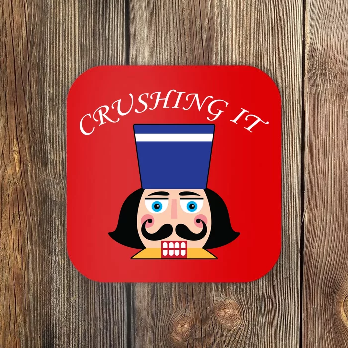 Crushing It! Nutcracker Christmas Coaster