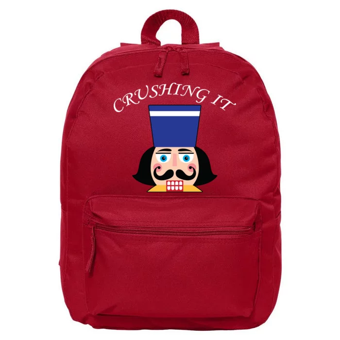 Crushing It! Nutcracker Christmas 16 in Basic Backpack