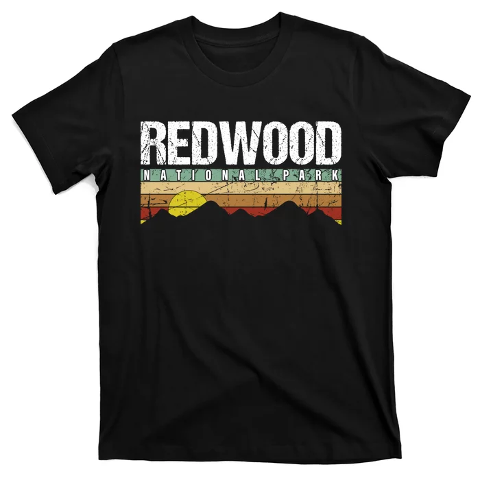 California Retro Vintage Redwood National Park T-Shirt