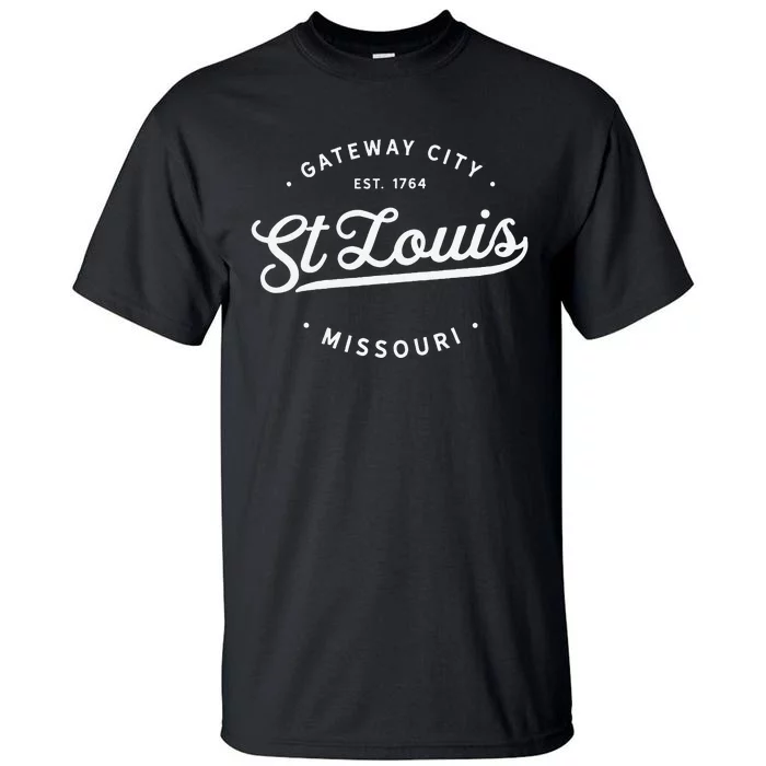 Classic Retro Vintage St Louis Missouri Usa Souvenir Tall T-Shirt