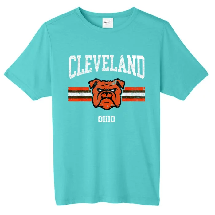 Cleveland Retro Vintage Classic Ohio Gift ChromaSoft Performance T-Shirt