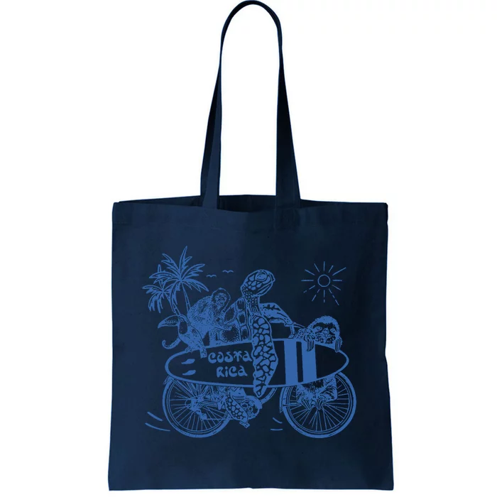 Costa Rica Vintage Tote Bag