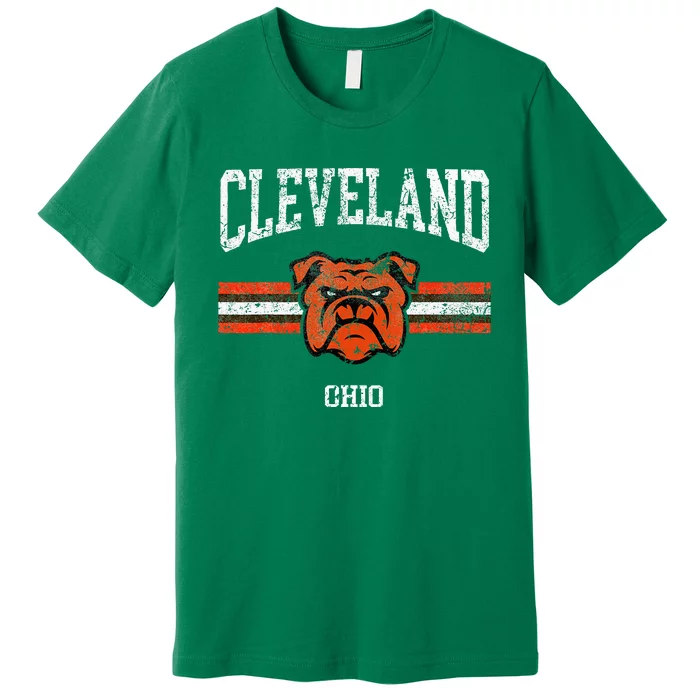 Cleveland Retro Vintage Classic Ohio Gift Premium T-Shirt