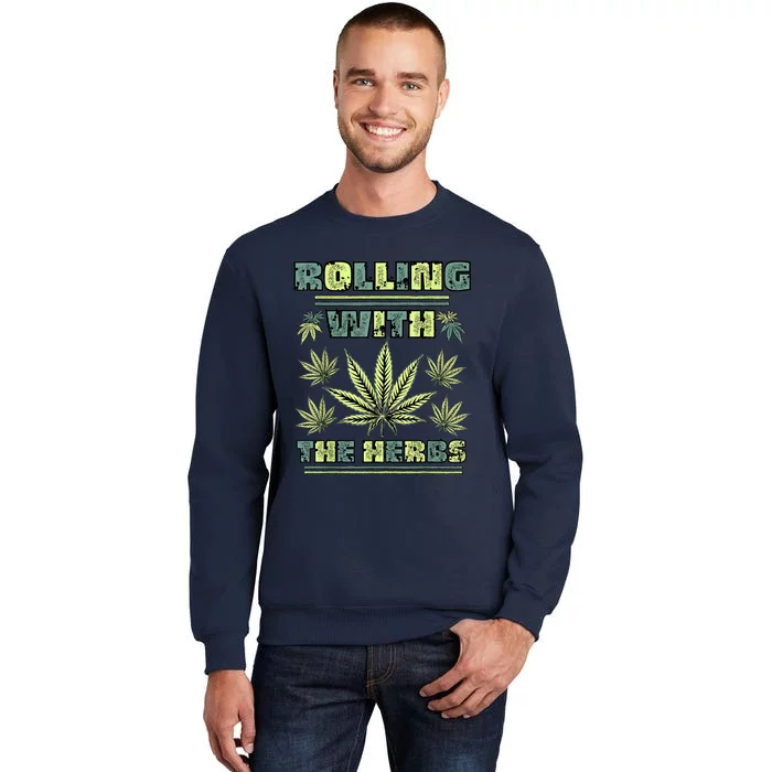 Cool Retro Vintage Style 420 Weed Marijuana Stoner Sweatshirt