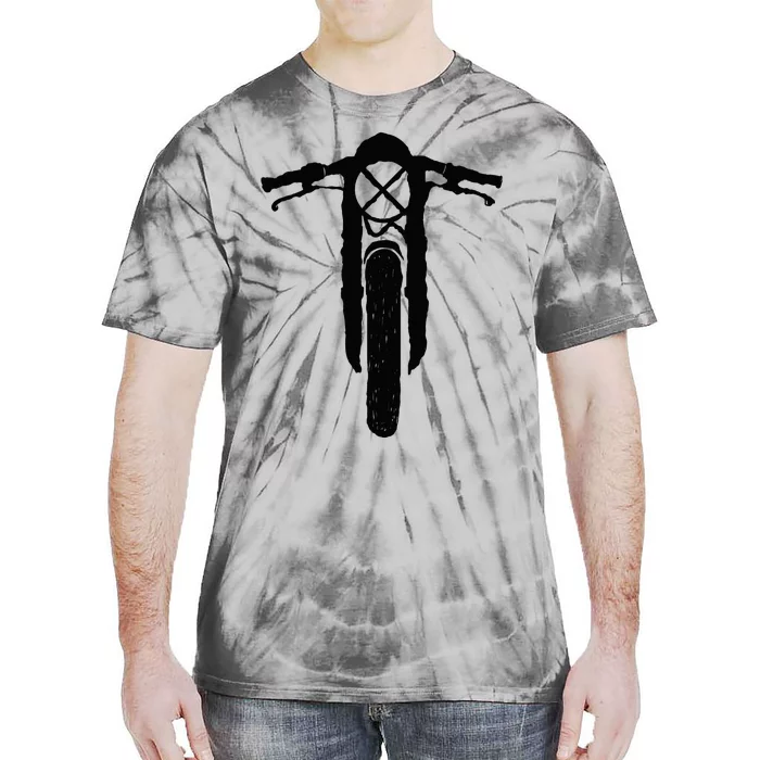 Cafe Racer Vintage Motorcycle Scrambler Retro Bike Tie-Dye T-Shirt