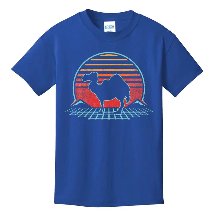 Camel Retro Vintage 80s Style Kids T-Shirt