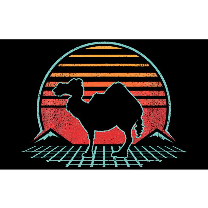 Camel Retro Vintage 80s Style Animal Lover Gift Bumper Sticker