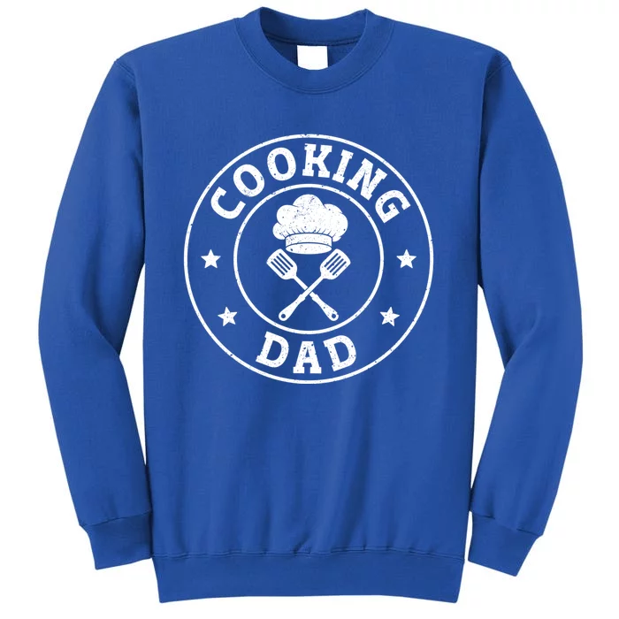 Cooking Retro Vintage Chef Dad Gift Tall Sweatshirt