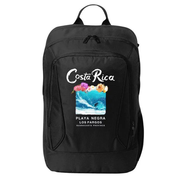 Costa Rica Vintage Surfing Gift City Backpack