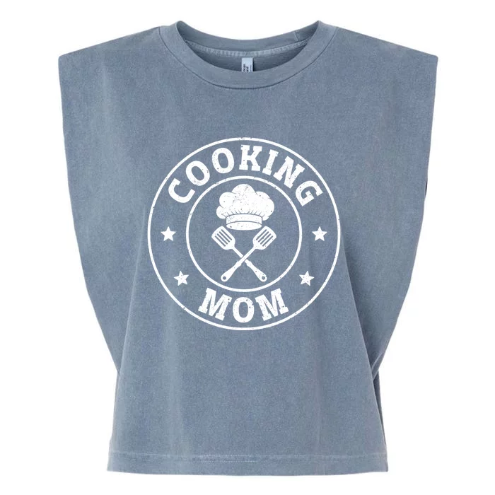 Cooking Retro Vintage Chef Mom Gift Garment-Dyed Women's Muscle Tee