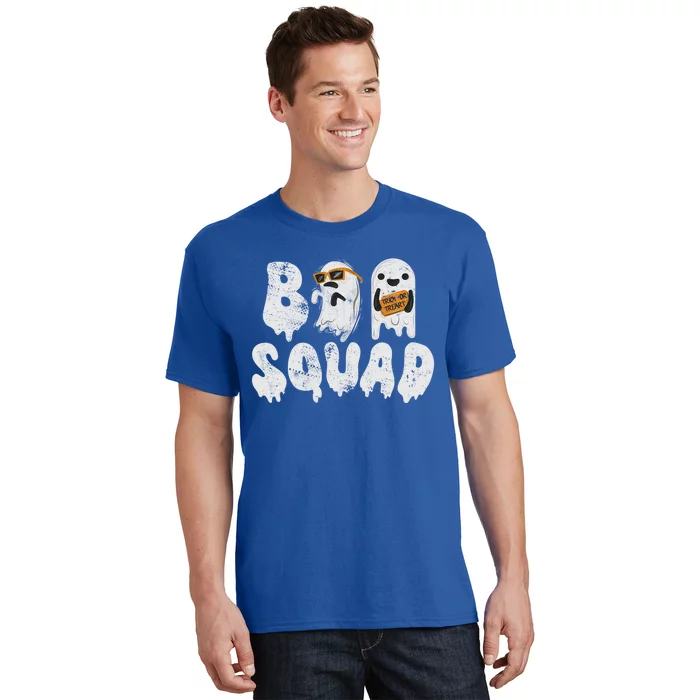 Crew Retro Vintage Boo Ghost Halloween Squad Meaningful Gift T-Shirt