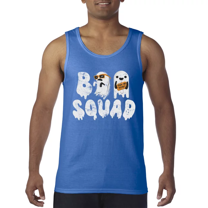 Crew Retro Vintage Boo Ghost Halloween Squad Meaningful Gift Tank Top