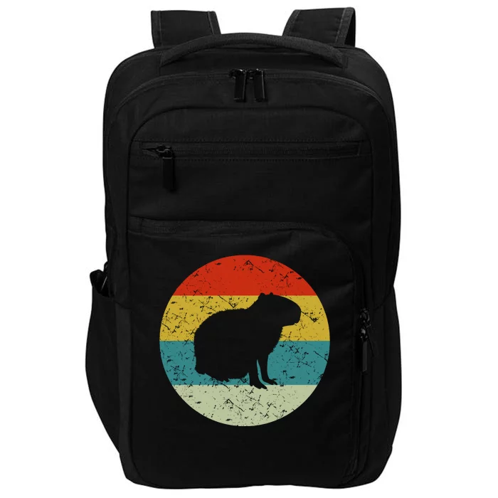 Capybara Retro Vintage Impact Tech Backpack