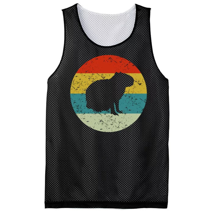 Capybara Retro Vintage Mesh Reversible Basketball Jersey Tank