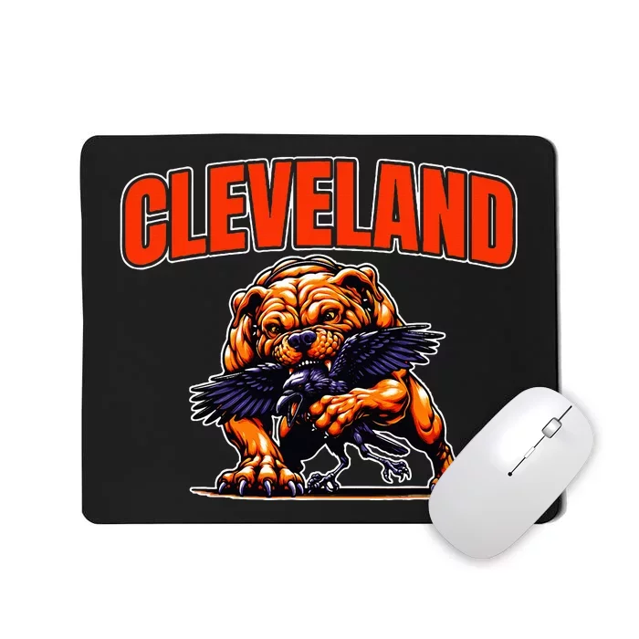 Cleveland retro vintage classic Ohio gift Mousepad