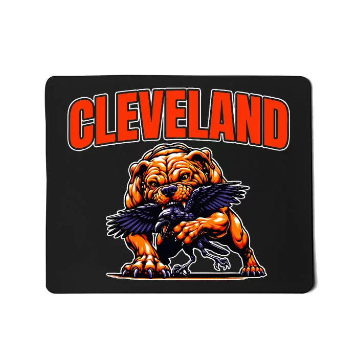 Cleveland retro vintage classic Ohio gift Mousepad