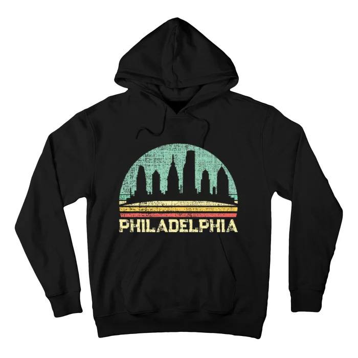 Classic Retro Vintage Philadelphia City Pennsylvania Hoodie