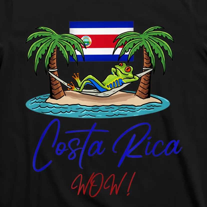 Costa Rica Wow Costa Rican Flag T-Shirt