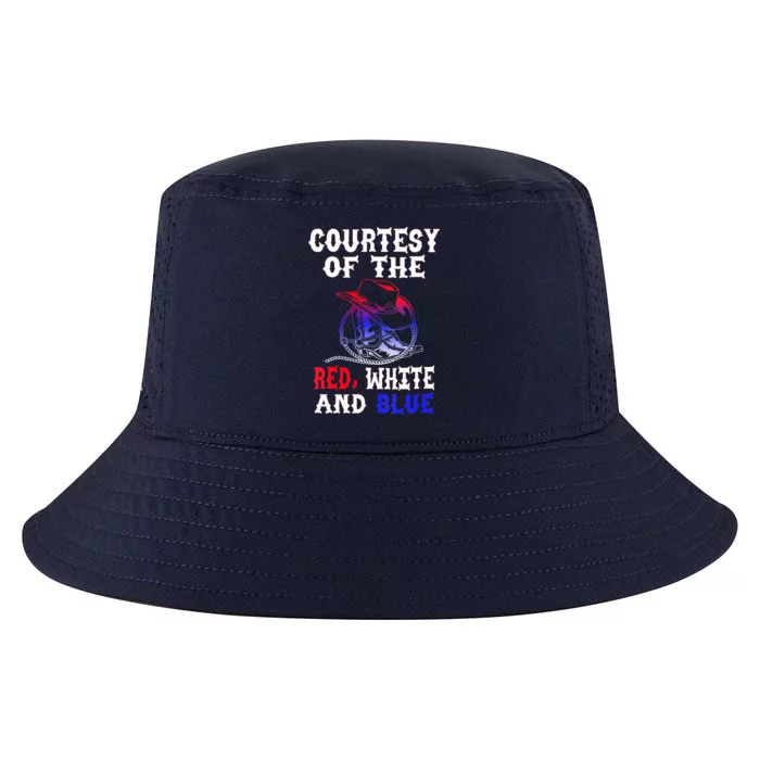 Courtesy Red White And Blue Cool Comfort Performance Bucket Hat