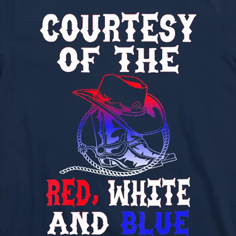 Courtesy Red White And Blue T-Shirt