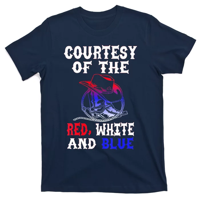 Courtesy Red White And Blue T-Shirt