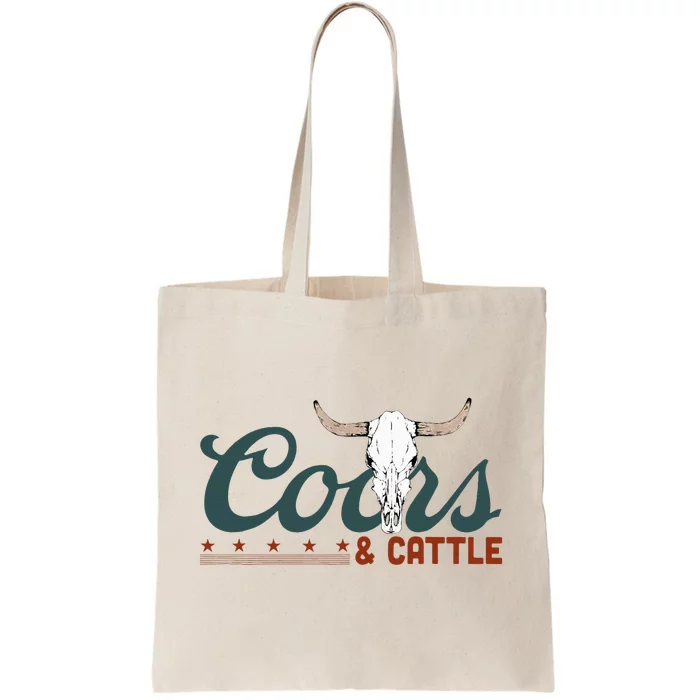 Cattle Rodeo Western Cowboy Tote Bag