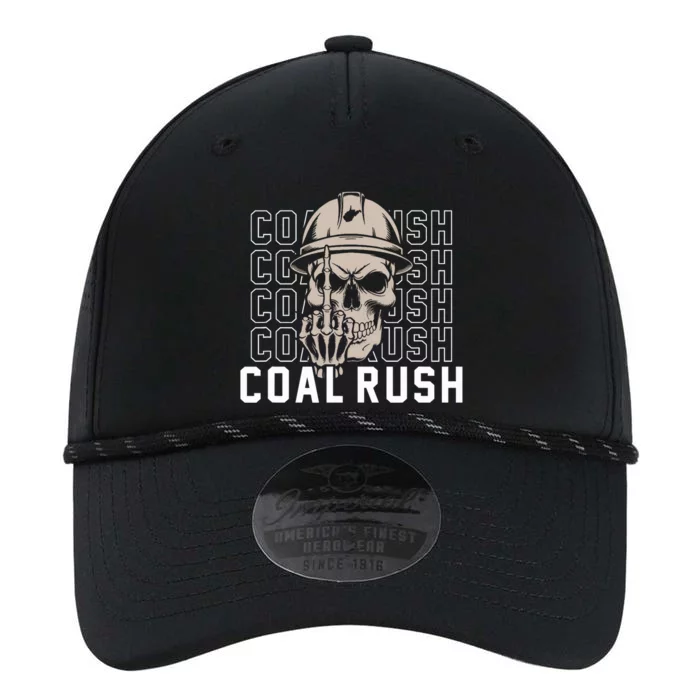 Coal Rush West Virginia Skull Coal Miner Hard Hat Performance The Dyno Cap