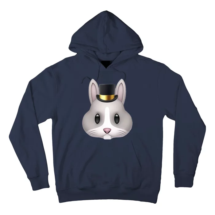 Cool Rabbit With Hat Hoodie