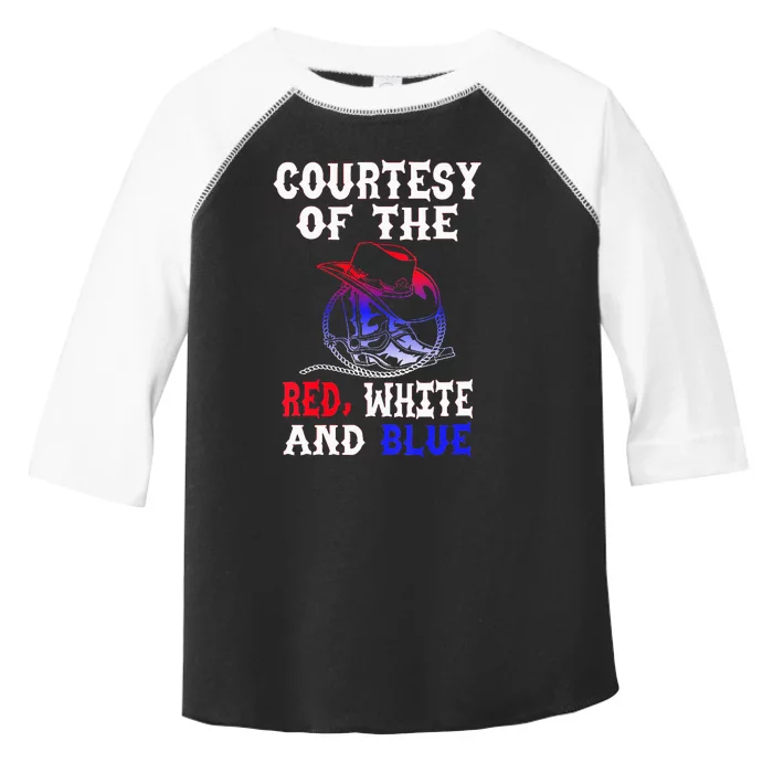 Courtesy Red White And Blue Toddler Fine Jersey T-Shirt