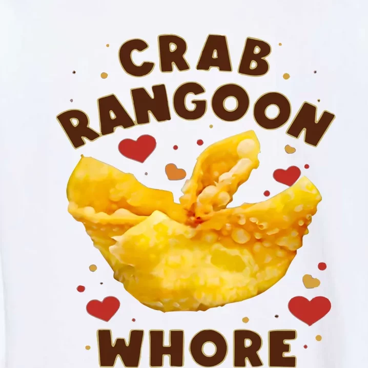 Crab Rangoon Whore Garment-Dyed Sweatshirt