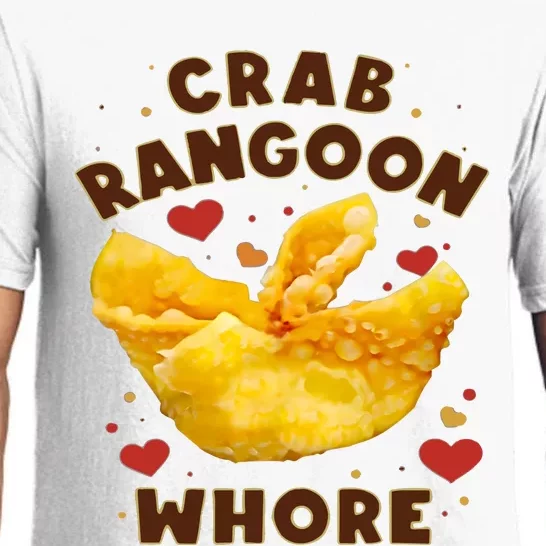 Crab Rangoon Whore Pajama Set