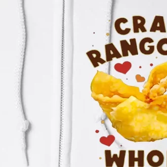 Crab Rangoon Whore Full Zip Hoodie