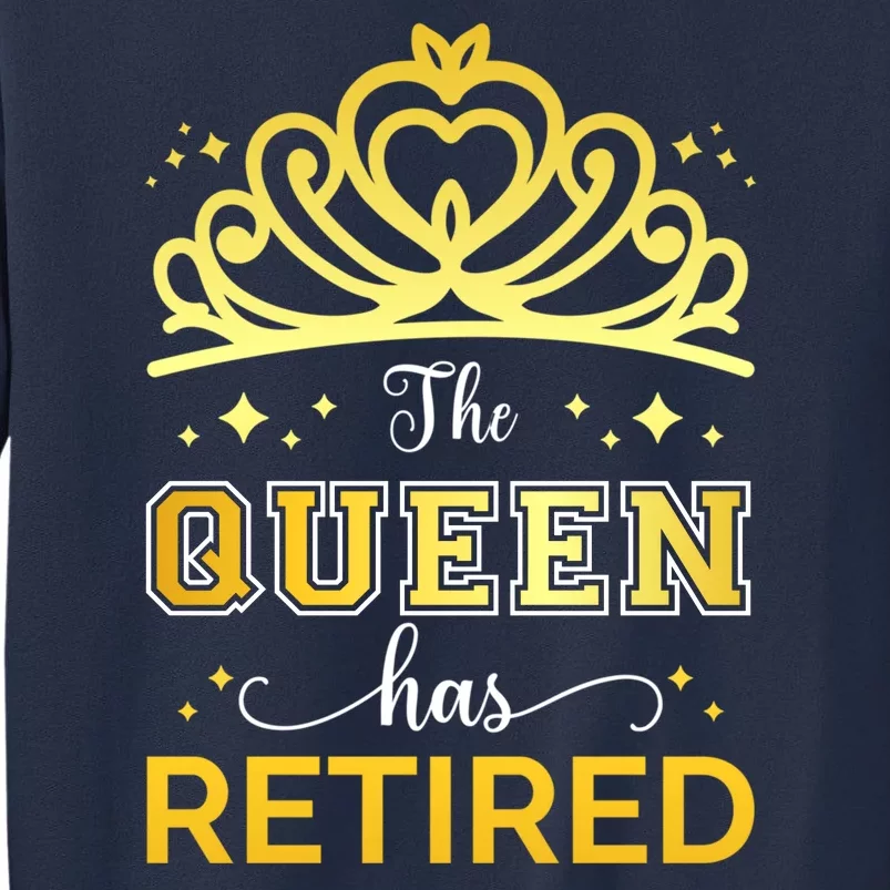 Cute Retired Woman Queen Has Retired Legend Sweatshirt