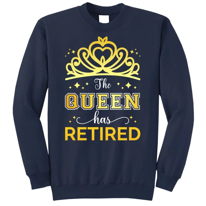 Cute Retired Woman Queen Has Retired Legend Sweatshirt