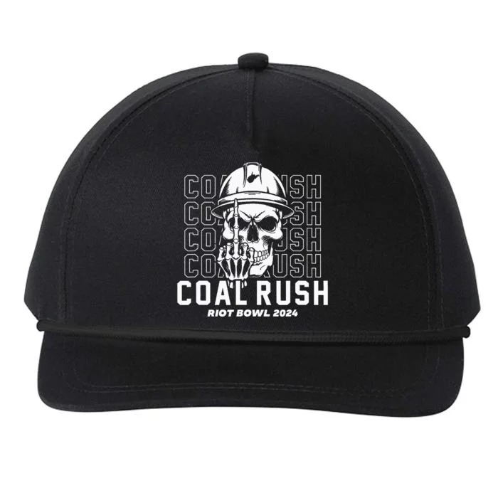 Coal Rush West Virginia Snapback Five-Panel Rope Hat