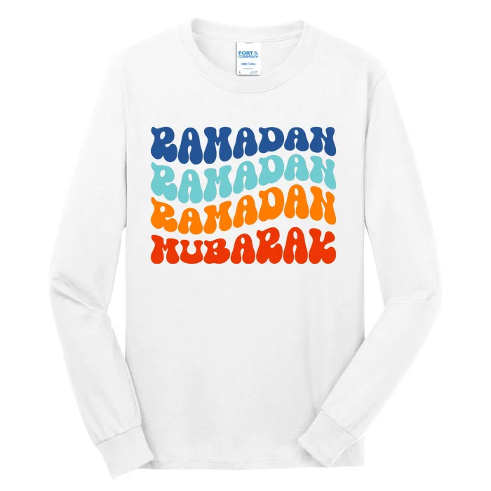 Cool Ramadan Wavy Tall Long Sleeve T-Shirt