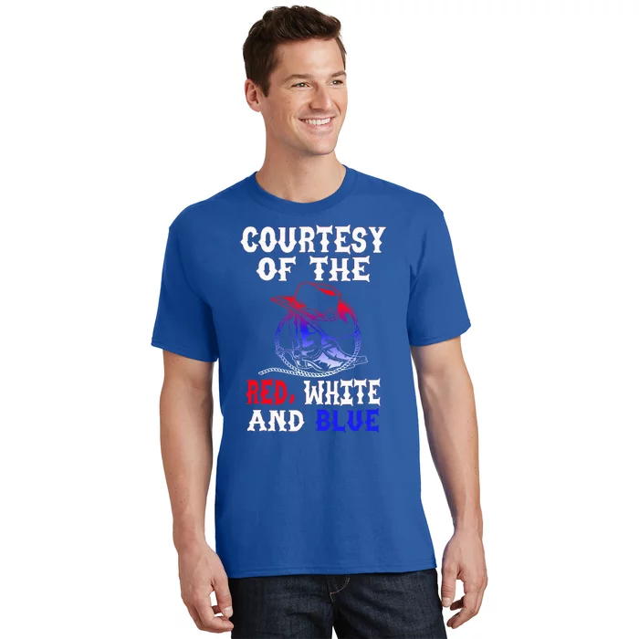 Courtesy Red White And Blue T-Shirt