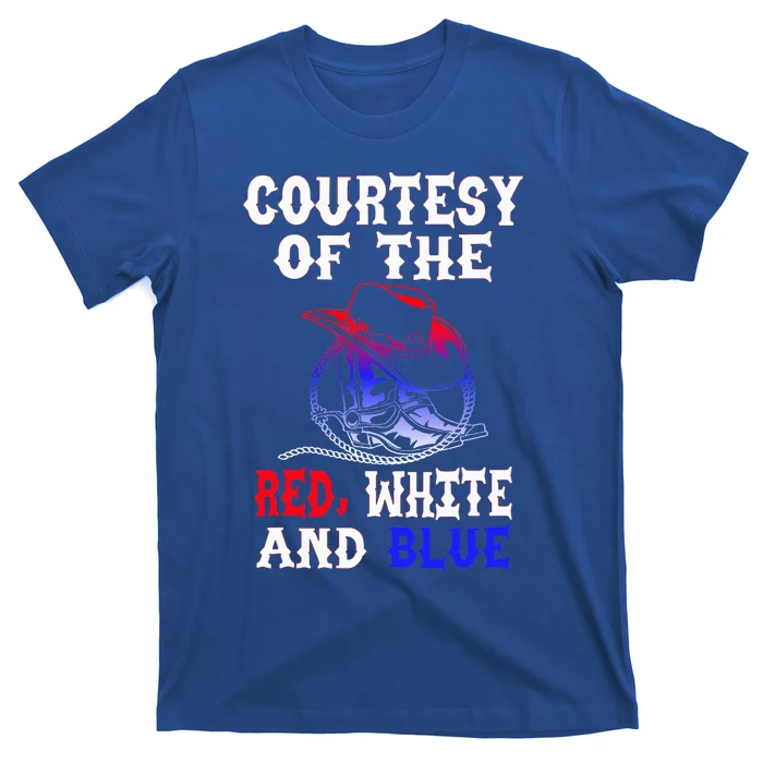 Courtesy Red White And Blue T-Shirt