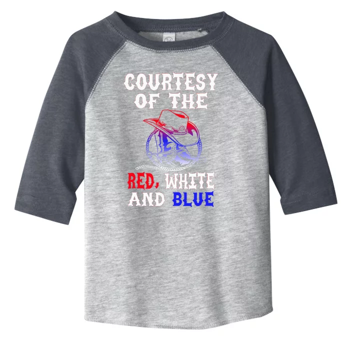 Courtesy Red White And Blue Toddler Fine Jersey T-Shirt