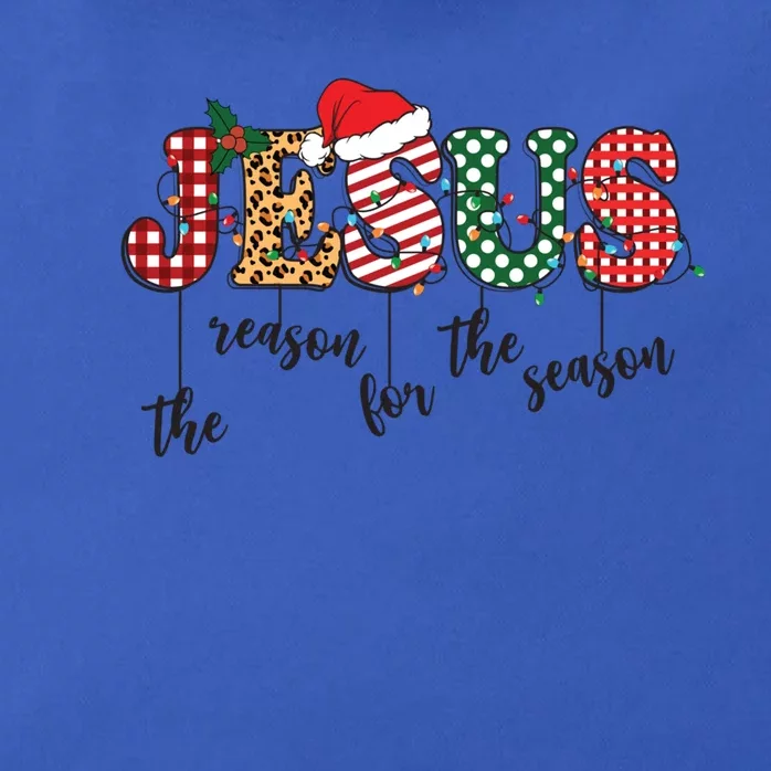 Christian Religious Xmas Jesus Is The Reason For The Season Great Gift Zip Tote Bag