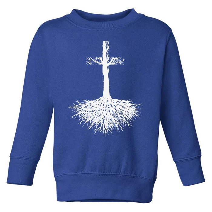 Christian Root Your Faith In Jesus Christ Toddler Sweatshirt