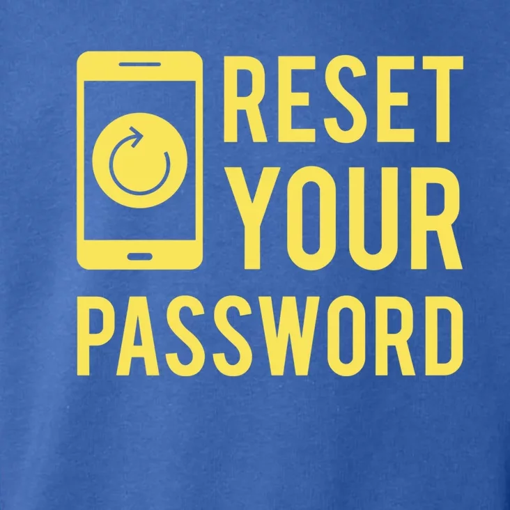 Cool Reset Your Password System Administrators Gift Toddler Hoodie