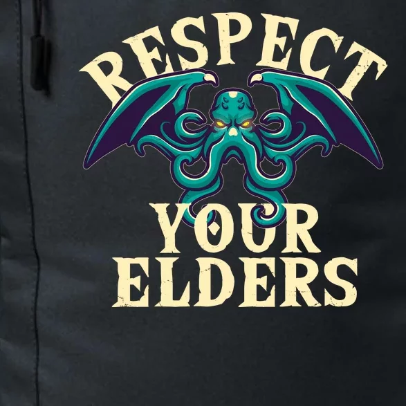 Cthulhu Respect Your Elders Daily Commute Backpack