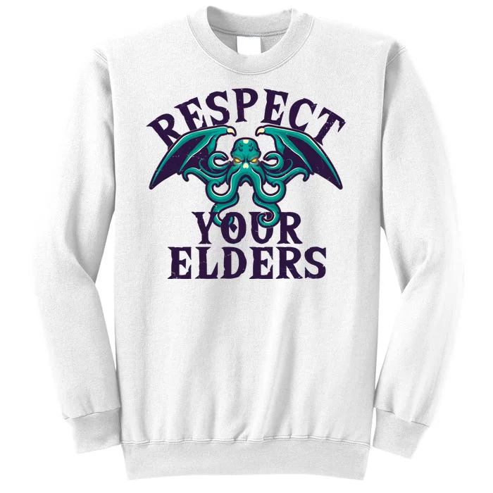 Cthulhu Respect Your Elders Sweatshirt