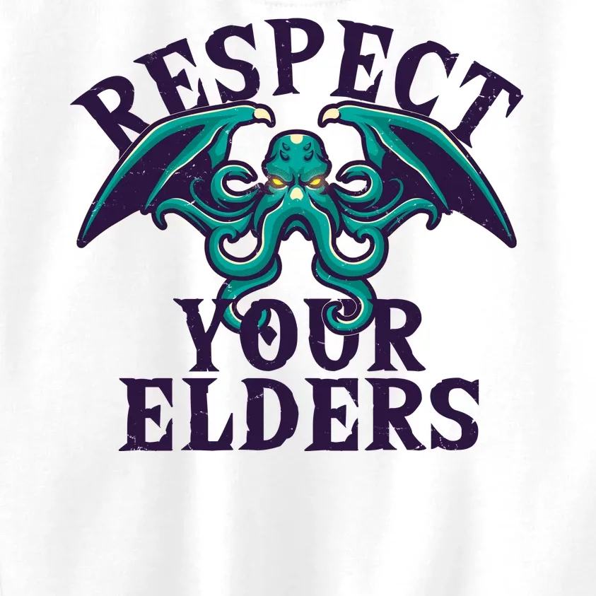 Cthulhu Respect Your Elders Kids Sweatshirt