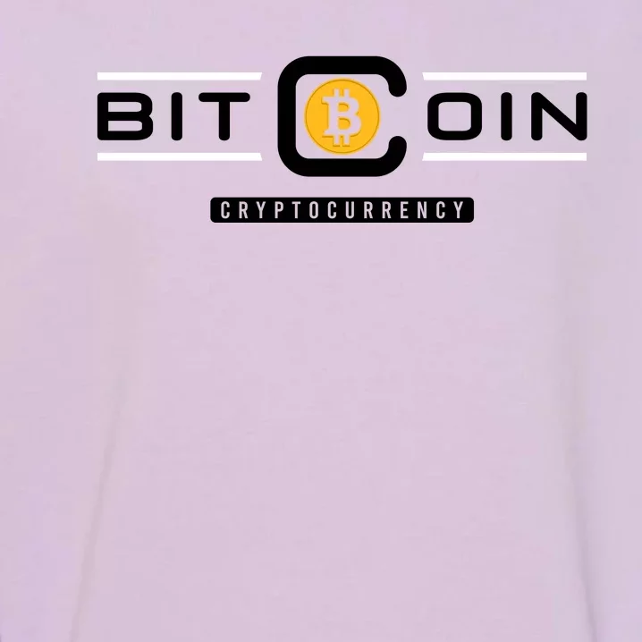 Crypto Bitcoin Garment-Dyed Sweatshirt