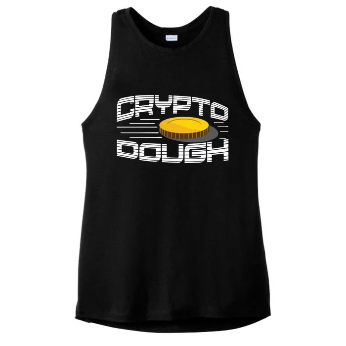 Crypto Dough Ladies Tri-Blend Wicking Tank