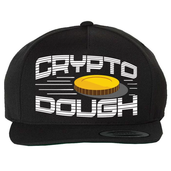 Crypto Dough Wool Snapback Cap